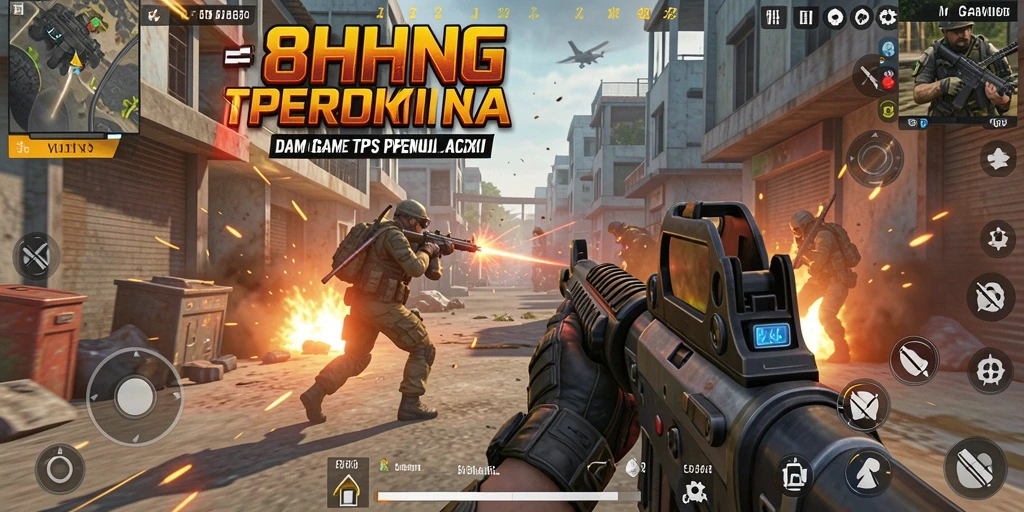 Gameplay dinamis 8HHH dengan aksi seru dan grafis memukau.