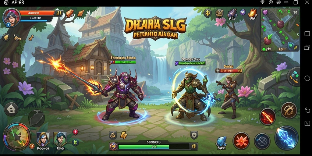 Tampilan gameplay seru dan strategis di API88.
