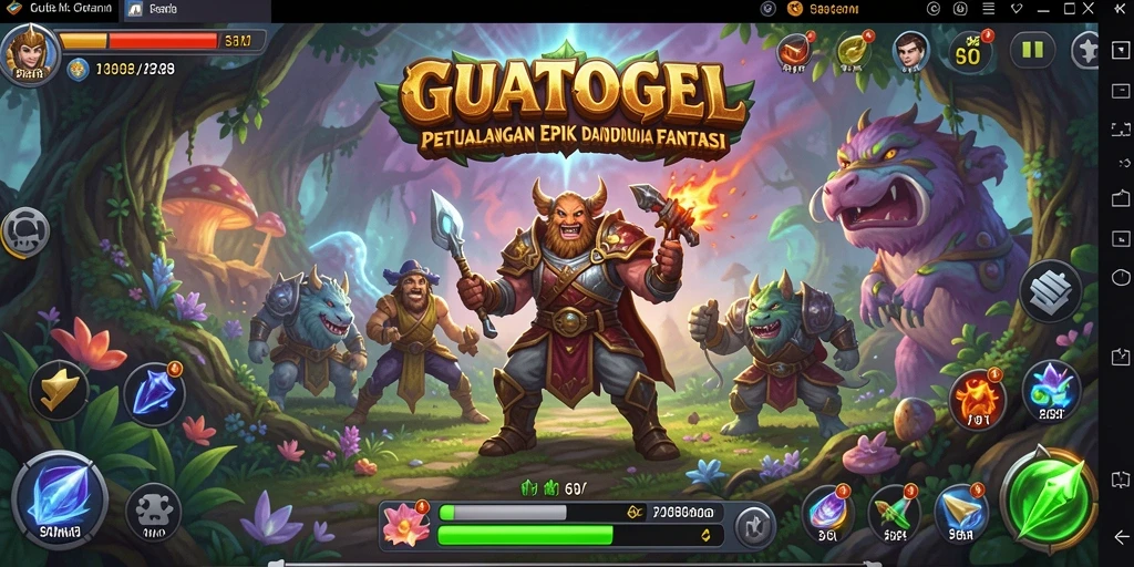 Menampilkan karakter dan pertarungan epik di GUATOGEL.