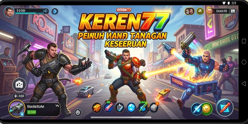 Tampilan gameplay KEREN77 dengan grafis menawan dan tantangan menarik.