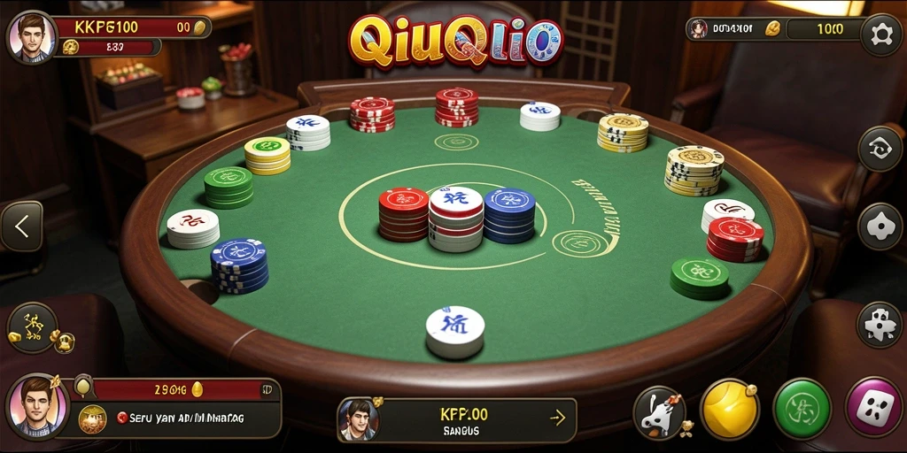 Gameplay seru dengan kartu QiuQiu yang menarik.