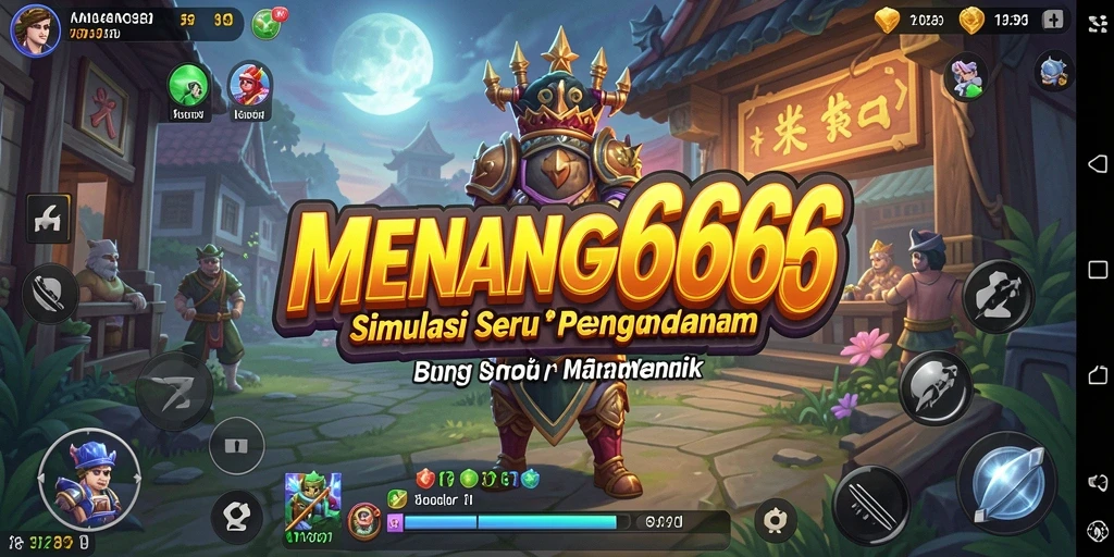 Tampilan gameplay seru dalam MENANG666 saat berinteraksi dengan pemain lain.