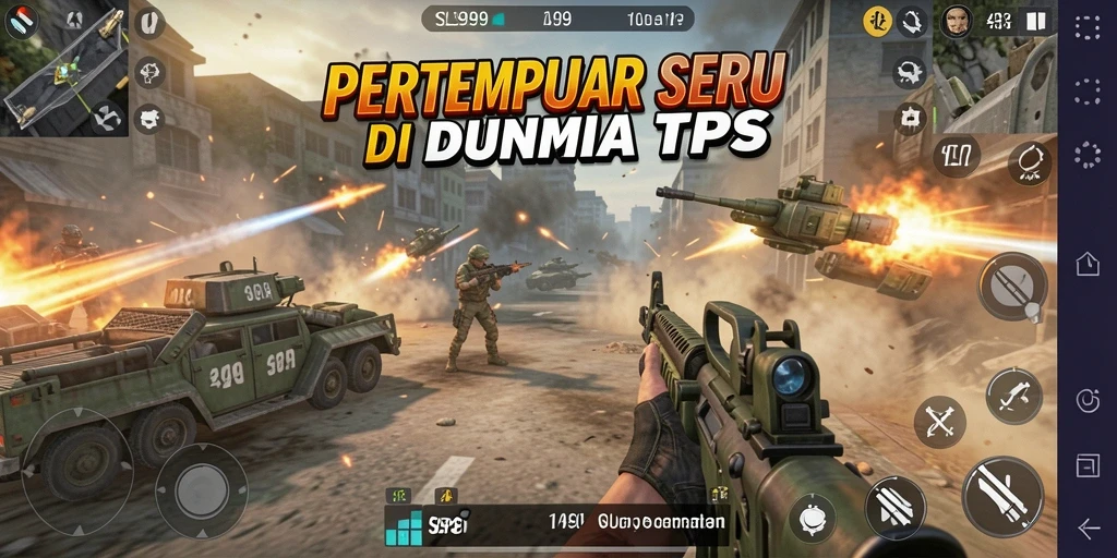 Tampilan aksi seru dalam gameplay SL999 dengan grafik memukau.
