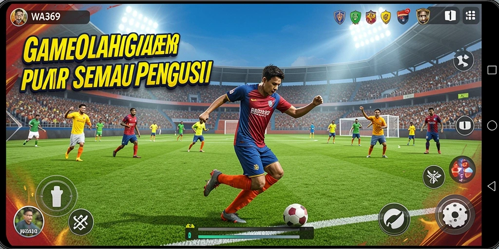 Tampilan seru dari gameplay olahraga di WA369 yang menantang.
